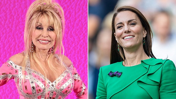 Dolly Parton politely declined an invitation to have tea with the Princess of Wales Kate Middleton during a recent trip to London.
Mandatory Credit:	Getty Images