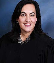 Judge Maya Guerra Gamble of the 459th District Court in Travis County