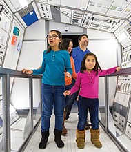 Using hands-on and large-scale interactive exhibits and multimedia components, the Science Museum of Virginia’s “Space: An Out-of-Gravity Experience “explores the solutions that will shape our future in space.
