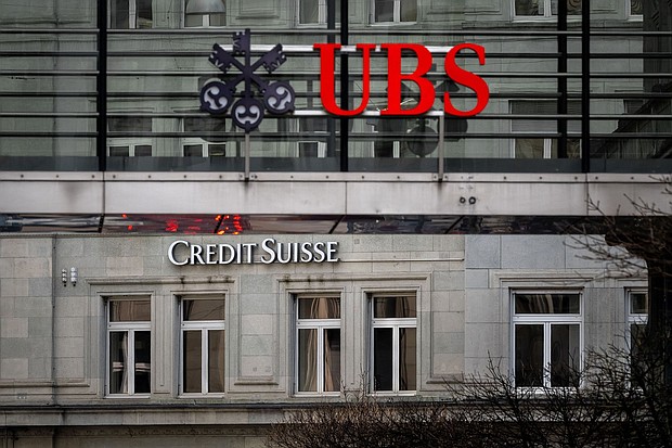 UBS expects to shed around 3,000 jobs in Switzerland to help it cut $10 billion in costs as it undertakes a sweeping overhaul following its emergency rescue of Credit Suisse earlier this year.
Mandatory Credit:	Fabrice Coffrini/AFP/Getty Images