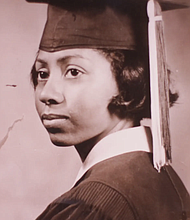 Ruth Simmons graduated from Phillis Wheatley High School in May 1963. Credit: Courtesy of Ruth Simmons