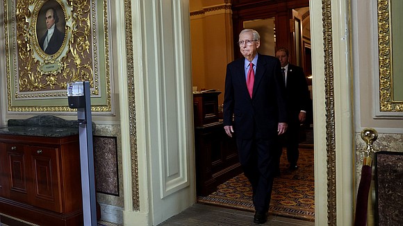 Senate GOP Leader Mitch McConnell addressed his colleagues behind closed doors on Wednesday about his health, telling them that his …