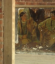 As it was being renovated, an amazing discovery was found in The Century Tavern, which was built in 1818, just eight years after the first settlers arrived in North Ridgeville.
Mandatory Credit:	Nadeen Abusada/WEWS