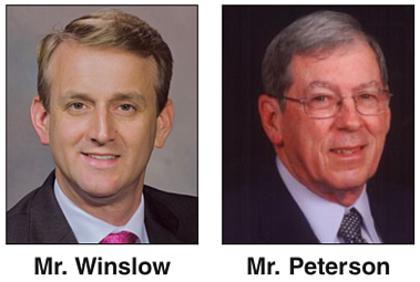 Chesterfield County Supervisor Christopher M. Winslow and Hanover County Supervisor W. Canova Peterson will lead the Richmond Regional Transportation Planning ...