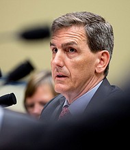 President Joe Biden intends to nominate Michael Whitaker (see here in June 2015) as administrator of the Federal Aviation Administration, the White House announced September 7.
Mandatory Credit:	Andrew Harnik/AP