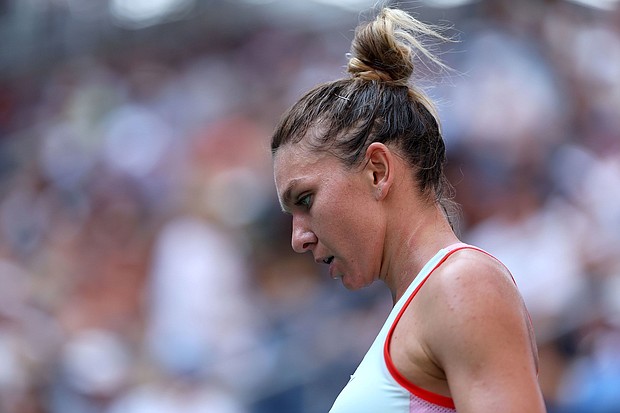 Two-time grand slam champion Simona Halep has been given a four-year ban for anti-doping rule violations, the International Tennis Integrity Agency (ITIA) announced on September 12.  Halep's most recent match was at the US Open last year.
Mandatory Credit:	Julian Finney/Getty Images