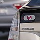 Lyft signage on a vehicle as it exits the ride-sharing pickup at San Francisco International Airport in San Francisco, California, U.S., on Thursday, Feb. 3, 2022.
Mandatory Credit:	David Paul Morris/Bloomberg/Getty Images