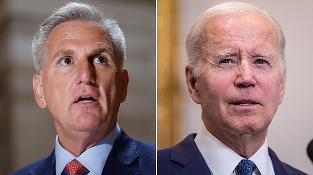 House Speaker Kevin McCarthy is expected to make a forceful pitch at a special conference meeting on investigations among House Republicans, that opening an impeachment inquiry into President Joe Biden is the next logical step, sources familiar tell CNN.
Mandatory Credit:	Getty Images