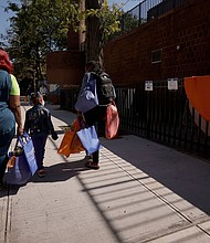 Poverty in America rose significantly in 2022, according to new Census Bureau data.
Mandatory Credit:	Michael Loccisano/Getty Images for Food Bank For New York City