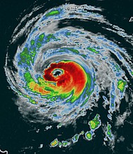 Hurricane Lee’s threat to portions of New England and Atlantic Canada is growing, with a track closer to the coast becoming more likely and a massive wind field which could reach these areas regardless of where the storm finally tracks later this week and this weekend.
Mandatory Credit:	CNN Weather