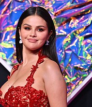 Selena Gomez arrives for the MTV Video Music Awards at the Prudential Center in Newark, New Jersey, on Sept. 12.
Mandatory Credit:	Angela Weiss/AFP/Getty Images
