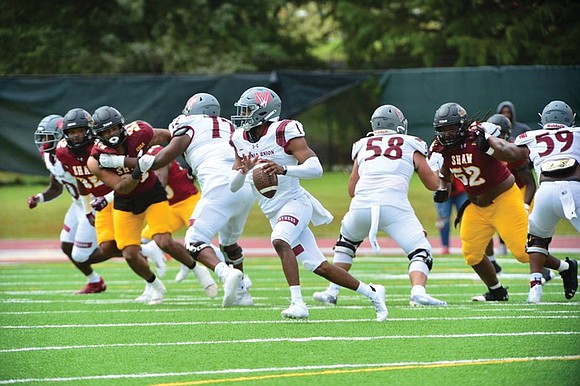 Virginia Union University began this season with a question mark at quarterback. Christian Reid has turned any questions into resounding ...