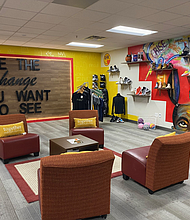 Each vibrant RAK Room has its own unique feel and design, with consistent messages of positivity and inspiration for students.