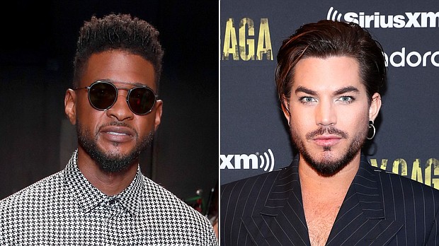 Singers Usher and Adam Lambert were named as victims.
Mandatory Credit:	Getty Images
