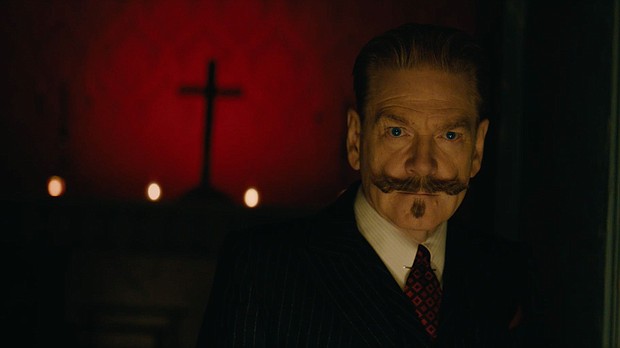 Kenneth Branagh as Hercule Poirot in "A Haunting in Venice."
Mandatory Credit:	20th Century Studios