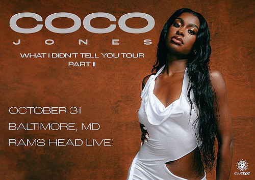 As a promoter partner of COCO JONES' highly anticipated "What I Didn't Tell You Tour Part II," the Black Promoters …