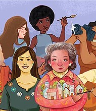 “Drawn to Art” Engages a Broader Audience With the Stories of Trailblazing Artists Such as Miriam Schapiro, Laura Aguilar, Wendy Red Star and Consuelo Jimenez Underwood