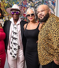 Dionne Williams pictured with Emerge 2023 Honorees.  EMERGE, recently hosted a Epic Fashion Runway Show which included Chicago's own fashion designer Terri Stevens of Funkinbeautiful.  Photo provided by DWilliams PR.