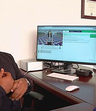 Caption:	Ed-Dee Williams is developing a virtual program to help Black youth with autism talk about their mental health.
Mandatory Credit: