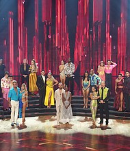 The Season 32 cast of "Dancing with the Stars" is pictured.
Mandatory Credit: