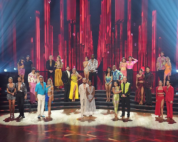 The Season 32 cast of "Dancing with the Stars" is pictured.
Mandatory Credit: