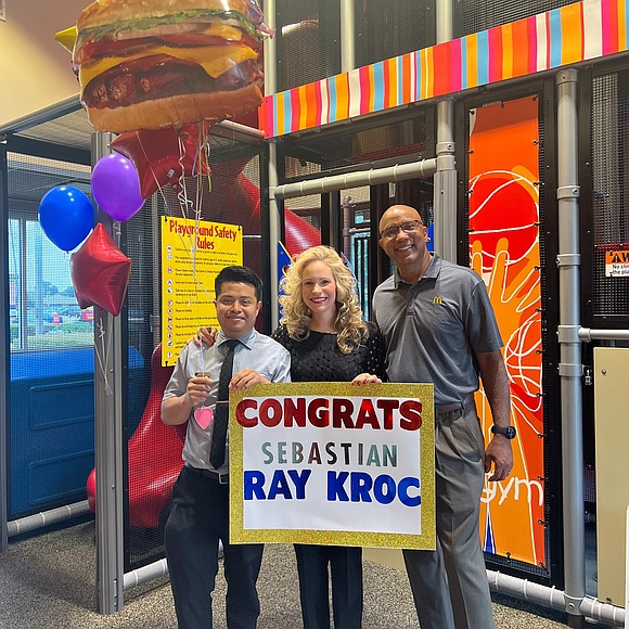 Esteban Alvarado and Sebastian Zacarias named Ray Kroc Award recipients, recognized as top 1% of all McDonald’s Restaurant Managers worldwide