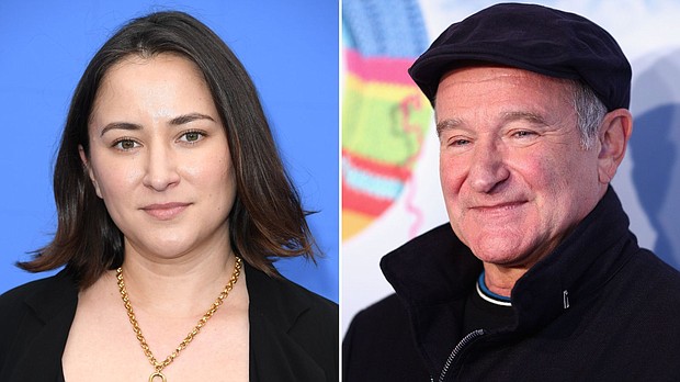 Robin Williams’ daughter Zelda Williams says recreations of her late father made with artificial intelligence are “disturbing.”
Mandatory Credit:	Getty Images