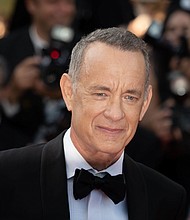 Tom Hanks said he had "nothing to do with" the AI version of himself used in the ad.
Mandatory Credit:	Luca Carlino/NurPhoto/Shuttersto/Shutterstock