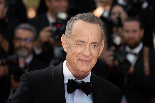 Tom Hanks said he had "nothing to do with" the AI version of himself used in the ad.
Mandatory Credit:	Luca Carlino/NurPhoto/Shuttersto/Shutterstock
