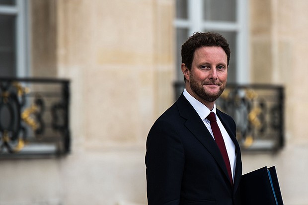French Transport Minister Clement Beaune at the Elysee Palace on September 20.
Mandatory Credit:	Andrea Savorani Neri/NurPhoto/Getty Images