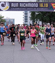 The unique event takes runners and walkers on a journey through 400 years of black history. The event’s running and walking courses of 16.19K and 6.19K commemorates the sacrifices and achievements of Black men and women since they were brought here as slaves in 1619.