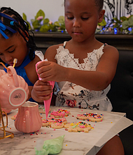 Mommy and Me Cookie Decorating is one of the new interactive experiences launching at Sugar Frk this month.