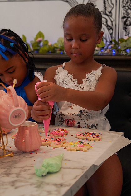 Mommy and Me Cookie Decorating is one of the new interactive experiences launching at Sugar Frk this month.