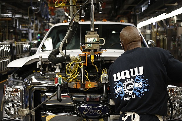 The fortunes of the Black working-class have long been tied to the auto industry.
Mandatory Credit:	Luke Sharrett/Bloomberg/Getty Images