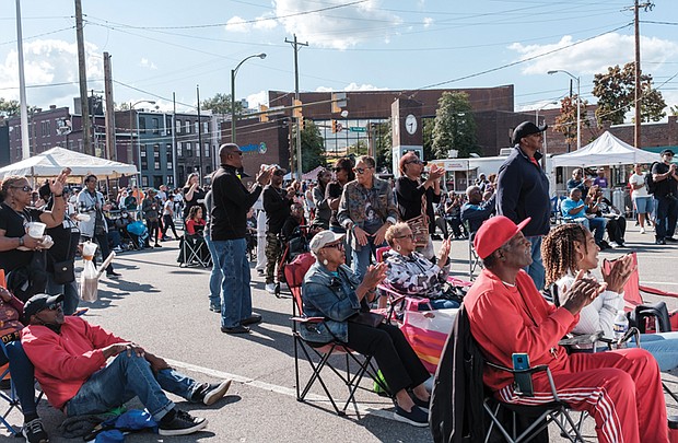 Crowds gather for the 35th Annual 2nd Street Festival last weekend in Downtown Richmond. The popular festival celebrates the history and culture of Jackson Ward with dancing, music, refreshments and more.