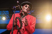 At age 74, Cyril Neville, left, who got his start as the youngest of the four Neville Brothers, is a renowned percussionist who’s been lauded as “one of the last great Southern Soul singers.”