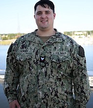 Petty Officer 3rd Class Ethan Hendrix
Photo by Mass Communication Specialist 3rd Class
Jerome Fjeld, Navy Office of Community Outreach
