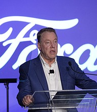 Ford Motor Company Executive Chairman Bill Ford.
Mandatory Credit:	Carlos Osorio/AP