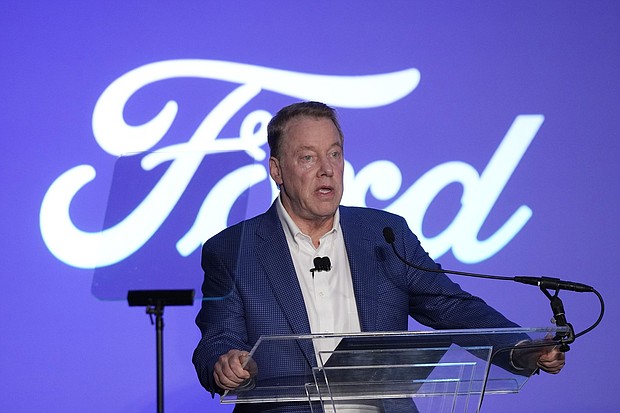 Ford Motor Company Executive Chairman Bill Ford.
Mandatory Credit:	Carlos Osorio/AP