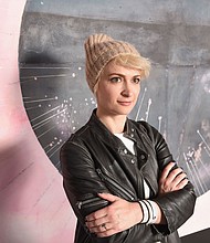 Halyna Hutchins seen here in 2019 was killed and director Joel Souza injured when a gun held by actor Alec Baldwin fired a live round during a scene rehearsal.
Mandatory Credit:	Fred Hayes/Getty Images