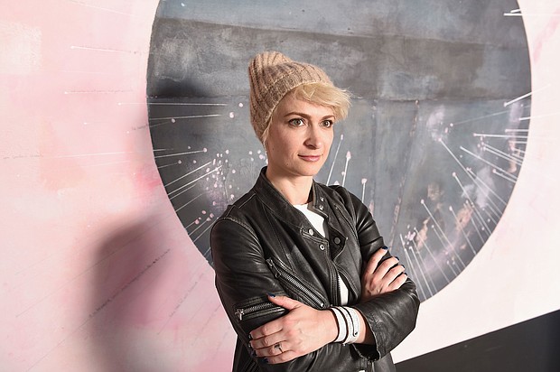 Halyna Hutchins seen here in 2019 was killed and director Joel Souza injured when a gun held by actor Alec Baldwin fired a live round during a scene rehearsal.
Mandatory Credit:	Fred Hayes/Getty Images