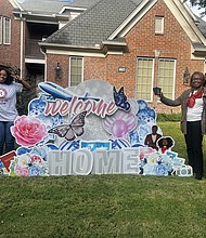 Welcome Home Imani and family