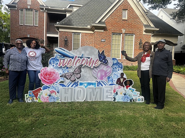 Welcome Home Imani and family