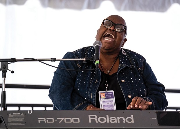 The 19th Richmond Folk Festival drew fans from near and far to listen to performers such as Cora Armstrong and others.