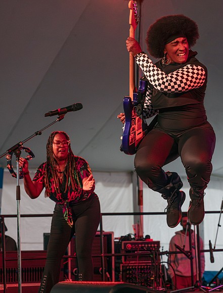 This year’s festival gave excited fans what they came for with musical artists and genres that included gospel, Chicago blues, zydeco, rockabilly, Manding, Ozark old-time and traditional Tboli music and dance. In this photo, Melody Angel, dubbed “the future of the blues” by a Chicago newspaper, delivered her powerhouse vocals and guitar sounds of R&B, rock, and funk, all layered on a strong bed of Chicago blues.