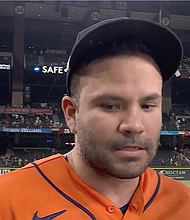 Houston Astros' Jose Altuve