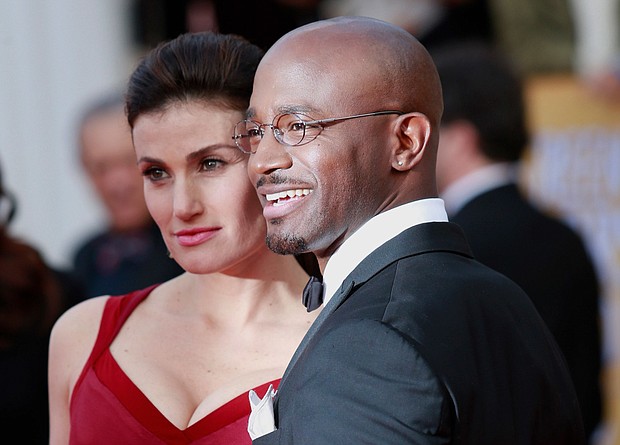 Idina Menzel and Taye Diggs in 2013.
Mandatory Credit:	Adrees Latif/Reuters