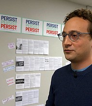 In this screenshot from video, Jon Donenberg speaks with CNN's MJ Lee in Boston in June 2019. Donenberg will join President Joe Biden’s National Economic Council as a deputy director.
Mandatory Credit:	CNN