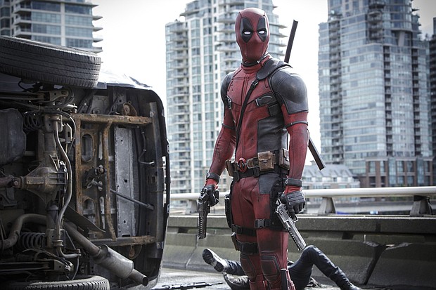 Ryan Reynolds as Deadpool.
Mandatory Credit:	Joe Lederer/Twentieth Century Fox