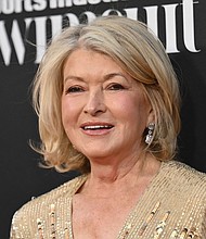 Martha Stewart, seen here in May, said she has “dressed the same since I was 17.”
Mandatory Credit:	Angela Weiss/AFP/Getty Images